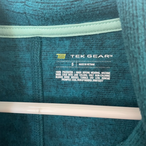 NWOT Tek Gear Women’s Fleece Pullover - Blue w/ Small Cowl Neck - Size Small - Picture 3 of 4